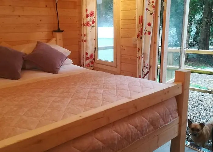 Luksusowy namiot Dunmore Gardens Log *